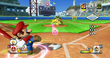 Mario Super Sluggers screen shot game playing